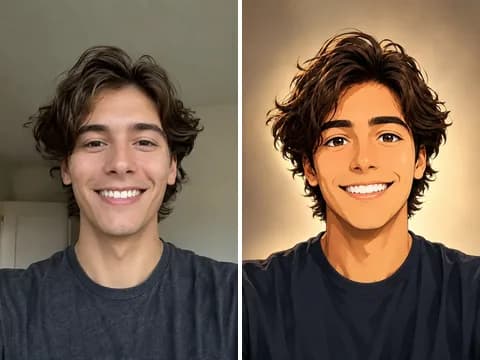 AI Anime: before and after