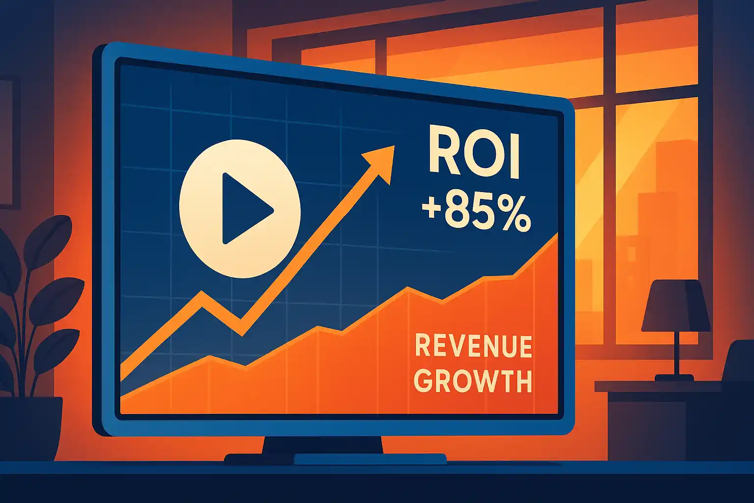 Video marketing ROI metrics and performance benchmarks for 2025